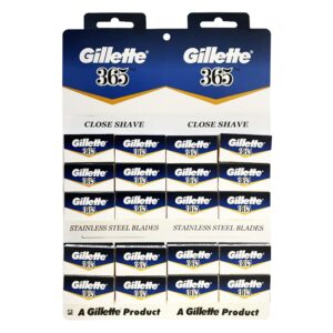 365 Gillette Blades