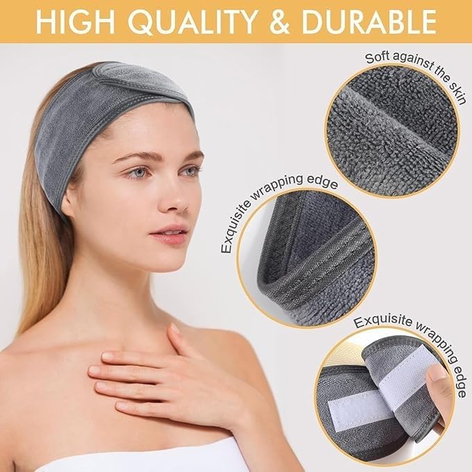 Makeup Time Face Wash Hair Band for Women & Men - Image 3