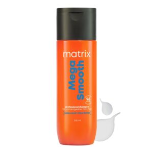 Matrix Mega Smooth Professional Shampoo with Shea Butter & Amino Acids, for Frizzy Hair