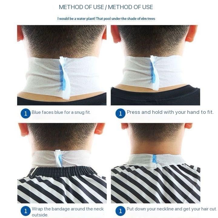 Neck Ruffles Paper Roll for Salon – 5 Rolls - Image 2