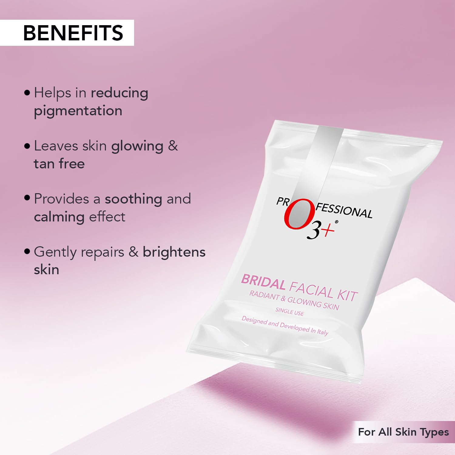 O3+ Bridal Facial Kit for Radiant & Glowing Skin - Image 2