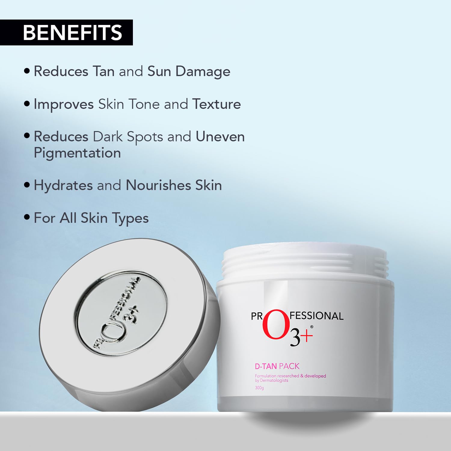 O3+ D-TAN Pack for Instant Tan Removal & Sun Damage - Image 3