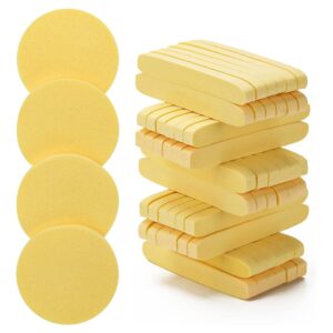 12Pcs Reusable Compressed Facial Sponges, Makeup Remover Pads, Face Cleansing Pads, Cosmetic Spa Sponges for Removing Dead Skin