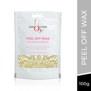 O3+ Peel Off Brazilian Wax For Easy Hair Removal On Sensitive Skin | 100 g
