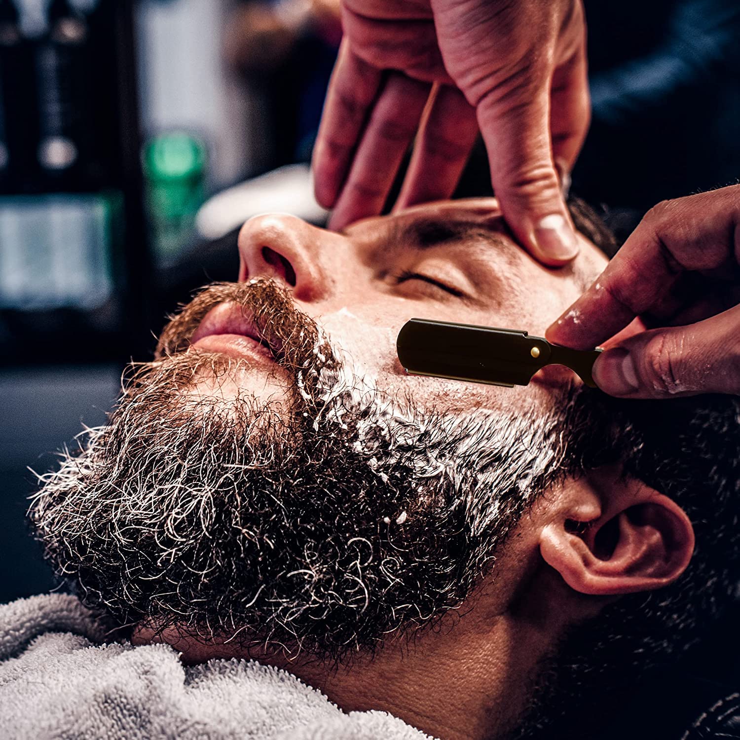 Professional Barber Straight Edge Safety Razor - Image 3