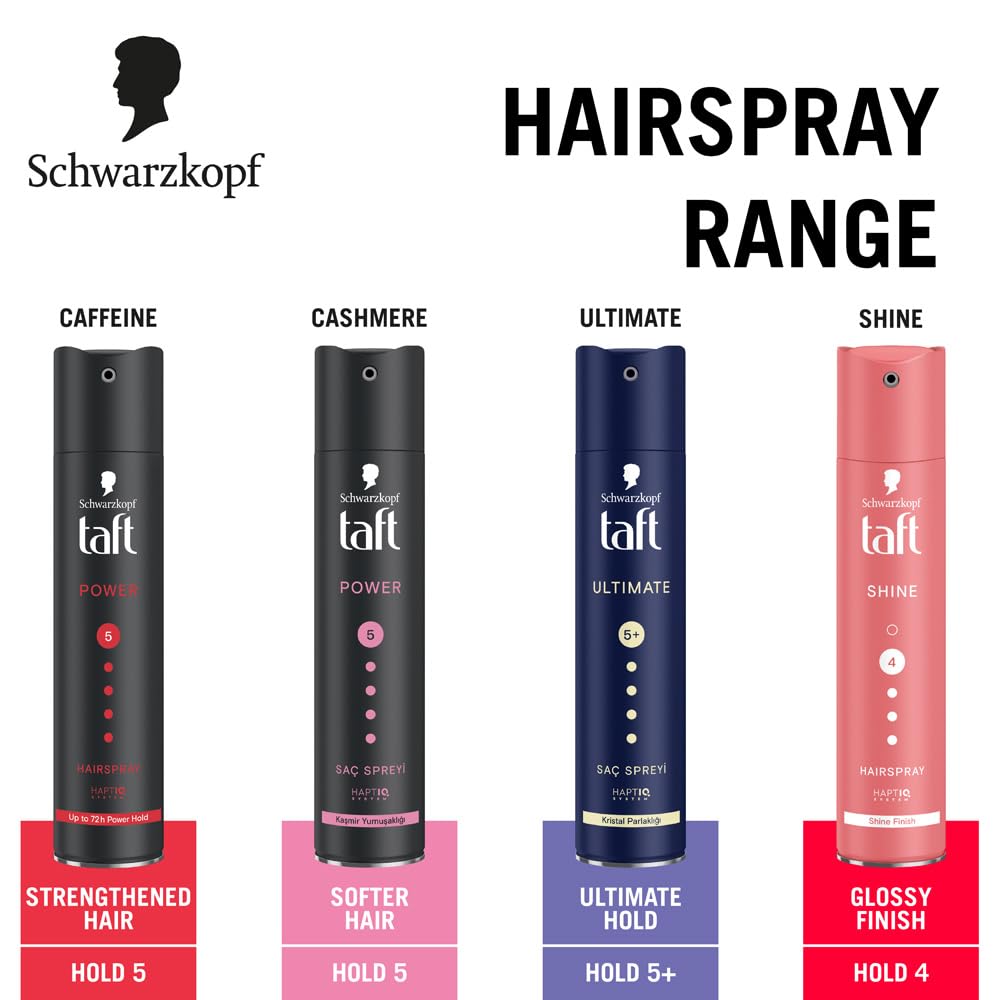 TAFT Schwarzkopf Power Hair Spray - Image 3