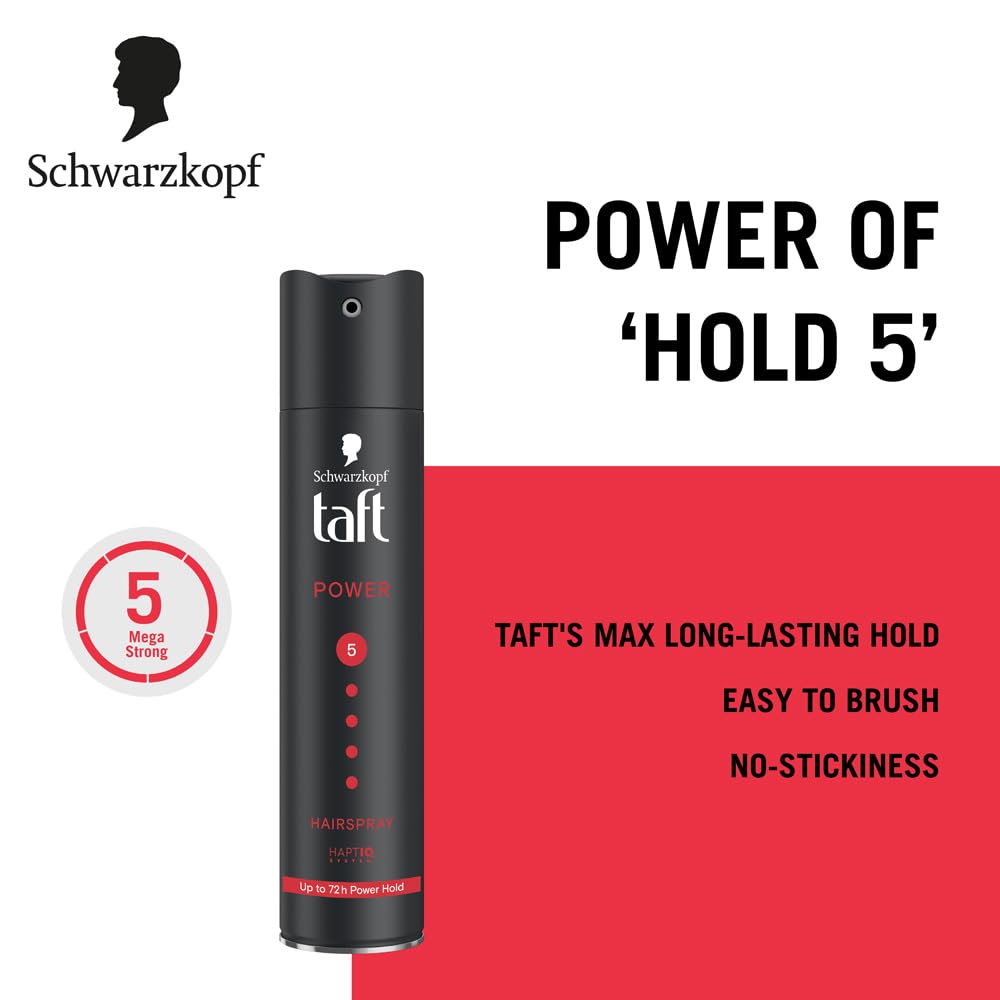 TAFT Schwarzkopf Power Hair Spray - Image 2
