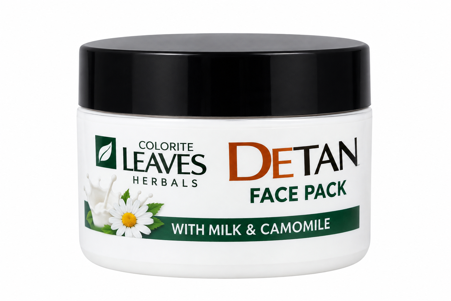 Leaves Detan Face Pack with Milk & Camomile 200gm