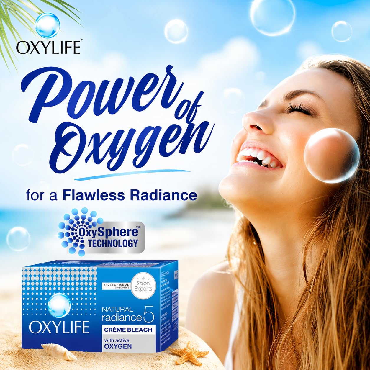 Oxylife Salon Professional Natural Radiance 5 Crème Bleach - 310g - Image 4