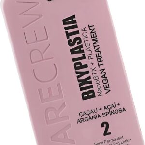 CARE CREW Bixyplastia NanoBTX + Plastica INDIA'S 1st Vegan Hair Straightening Treatment, 1000ml