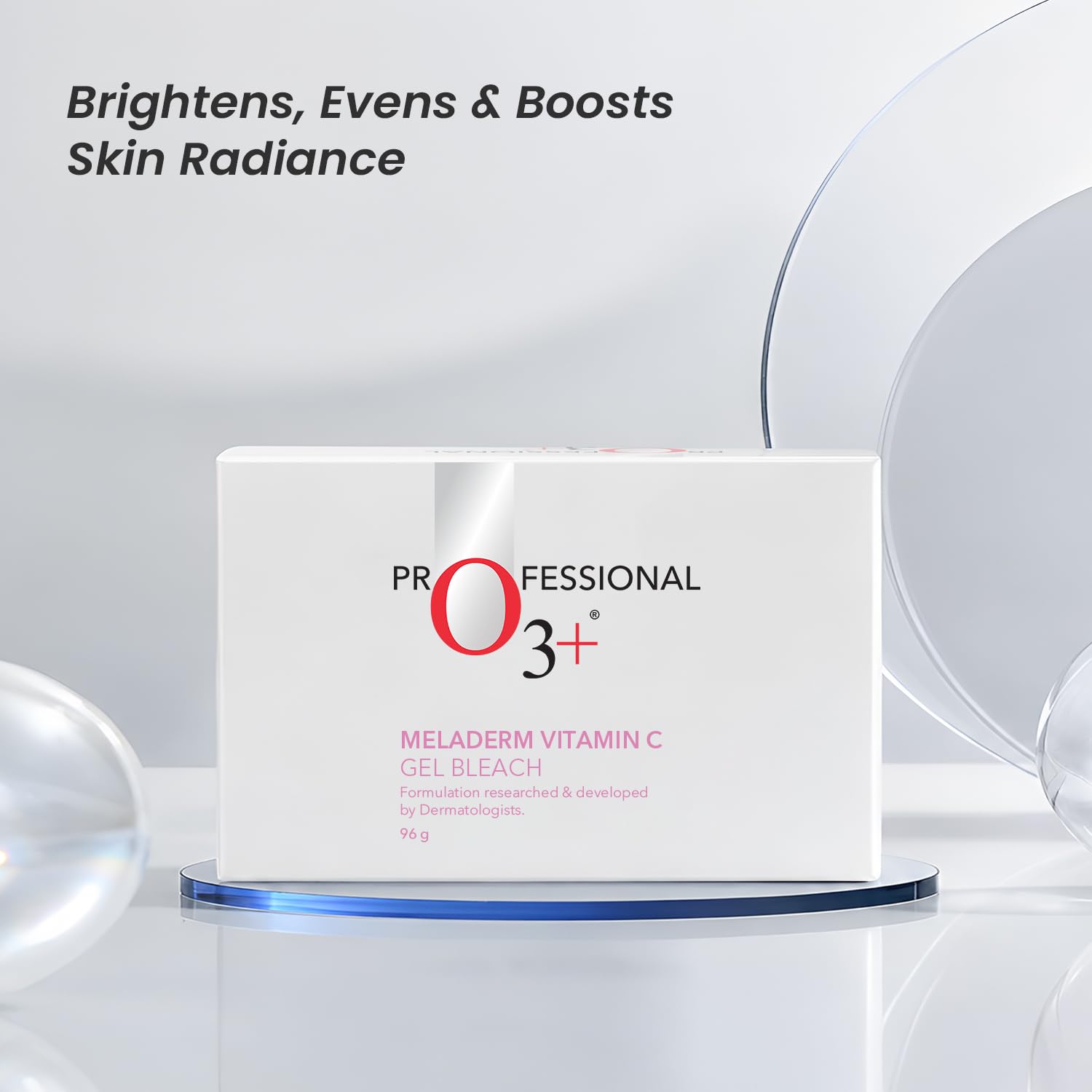 O3+ Meladerm Vitamin C Gel Bleach 96g for Skin Brightening Dull Skin - Image 5