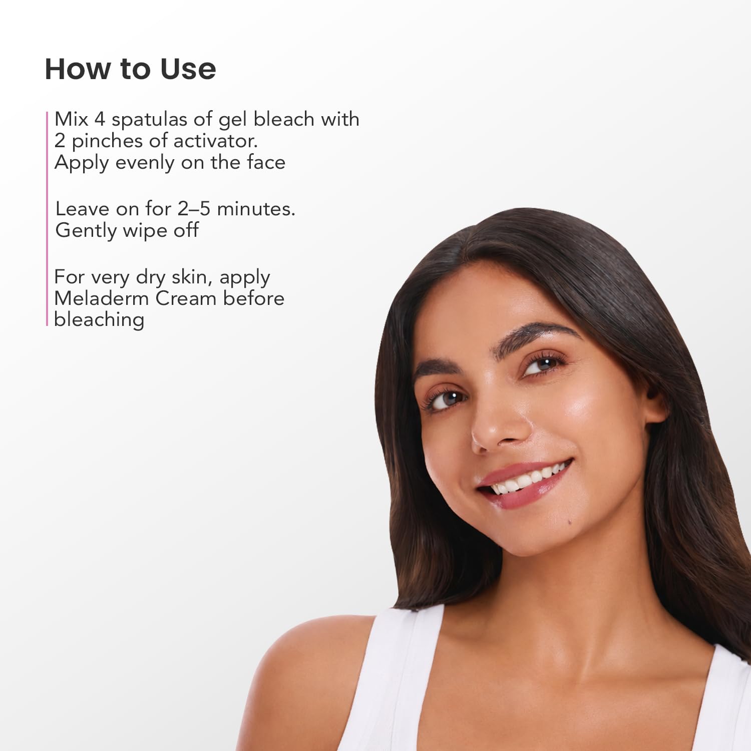 O3+ Meladerm Vitamin C Gel Bleach 96g for Skin Brightening Dull Skin - Image 2