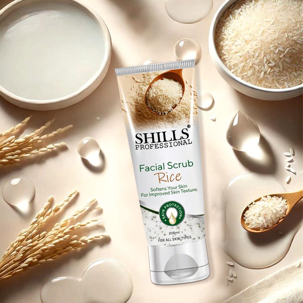 Shills Professional Facial Scrub Rice - Image 5
