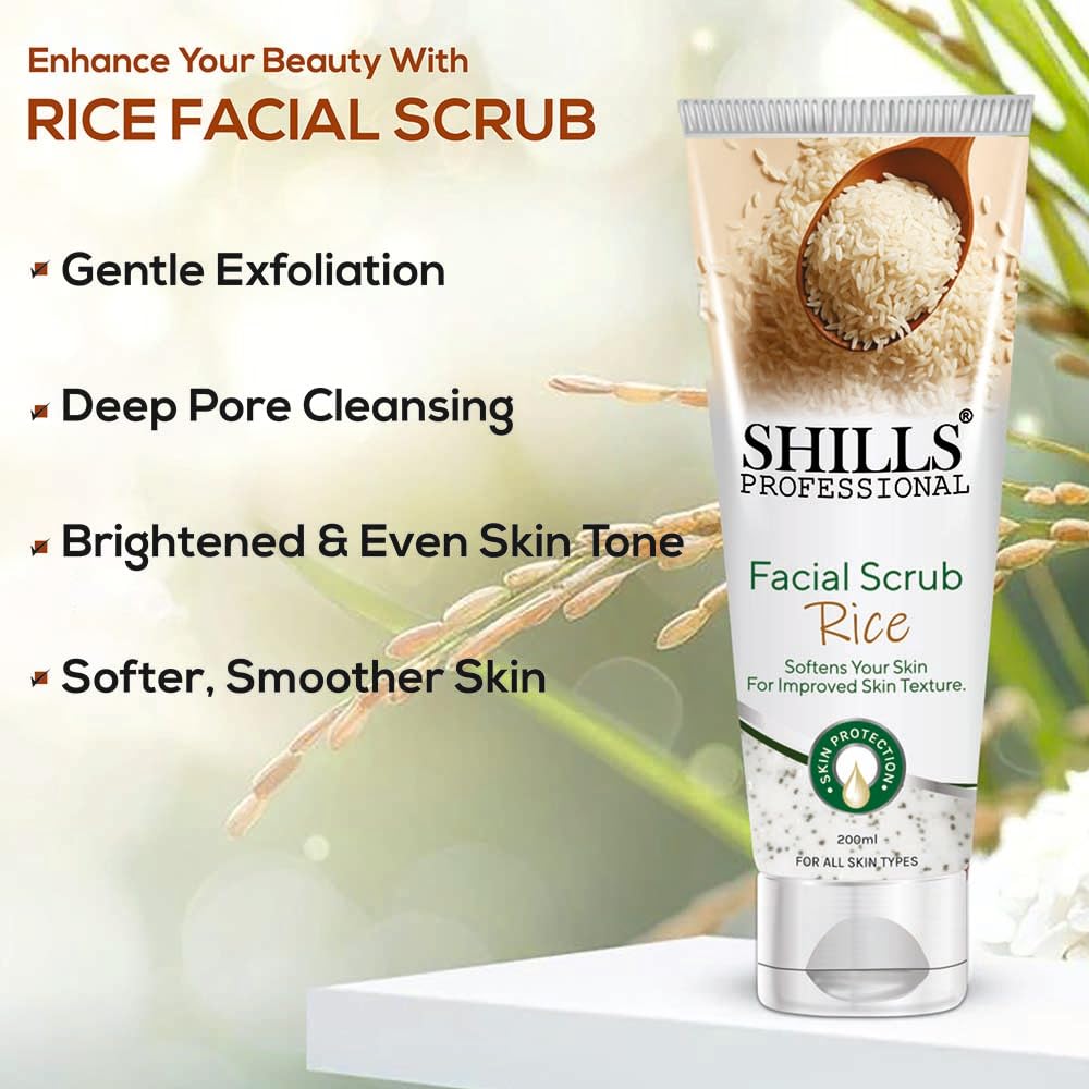 Shills Professional Facial Scrub Rice - Image 4