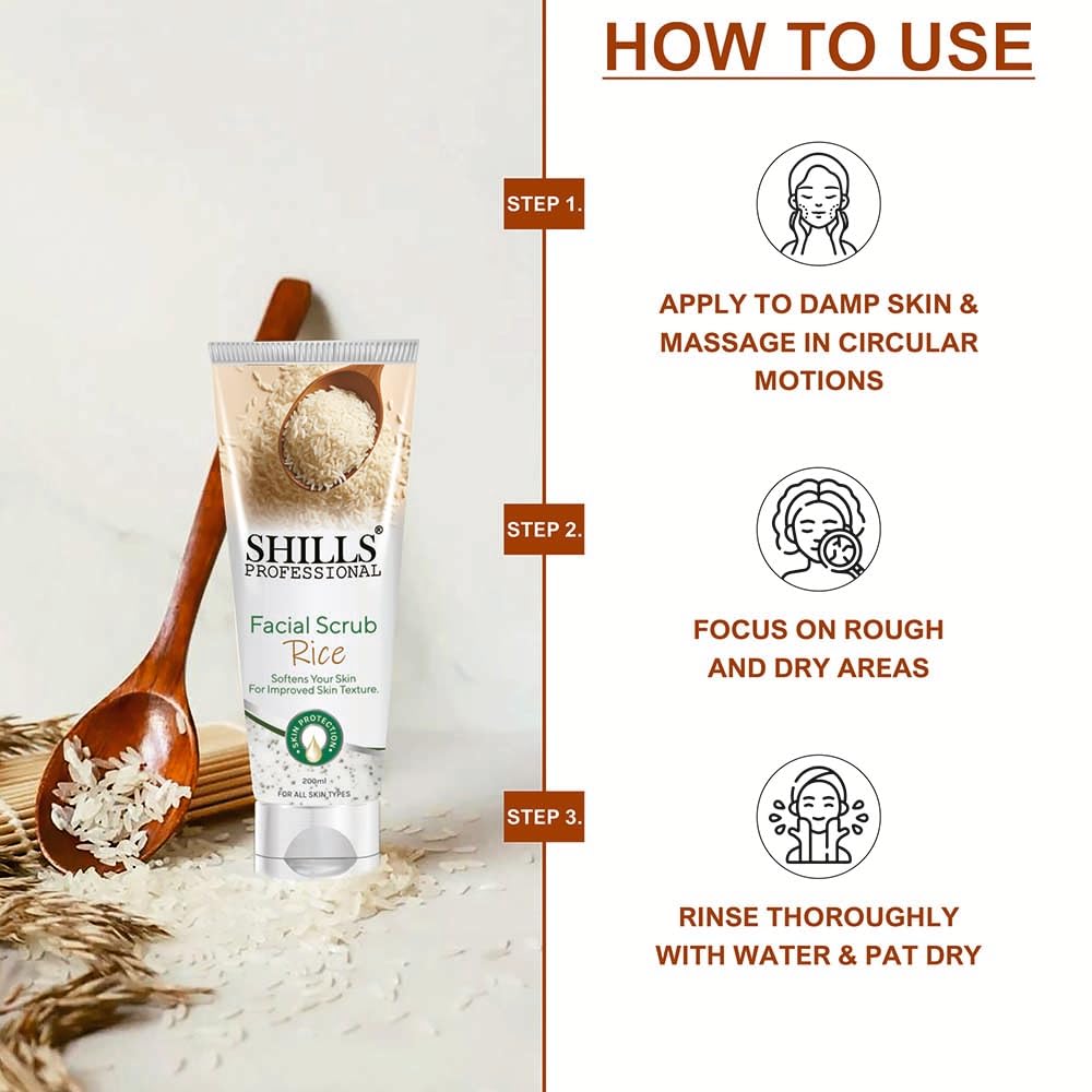 Shills Professional Facial Scrub Rice - Image 2