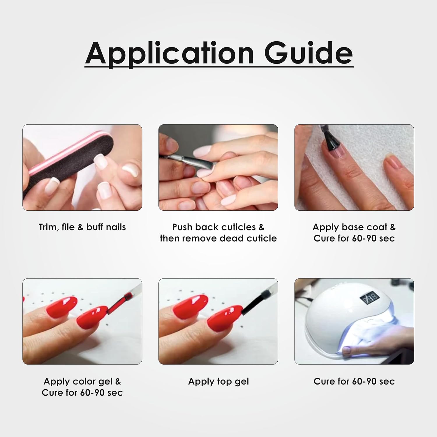 Shills Professional Nail Gel Polish Kit ADHOI - Image 3